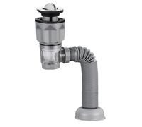 Tuyau D'évacuation Télescopique Anti-odeur - Tuyau D'évacuation Ondulé, Tube De Siphon En Accordéon, Lien D'évier Rétractable, Conduit De Raccord Universel | Joint Étanche Peu Encombrant Pour La Confi