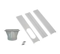 Tuyau d'évacuation universel Tuyau d'évacuation d'air universel télescopique for climatiseurs mobiles - Kit portable léger(Style C)