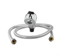 Tuyau d'évier de salon de rechange 1 m Kit pulvérisateur de shampooing avec connexion G1/2 pour un lavage des cheveux sans effort