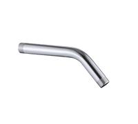 Tuyau d'extension de douche à effet de pluie, bras de douche 135 ° pour pomme de douche, support mural Argent M