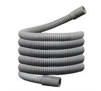 Tuyau d'extension de tuyau de vidange PE+PT - Diamètre intérieur : 10 mm - Longueur : 1 m/1,5 m/2 m - Pour sèche-cheveux et sèche-linge - Facile à installer, résistant aux fuites - Efficace (1,5 m)