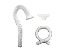 Tuyau d'extraction de fumée industriel avec capot, tube flexible à bras d'extraction de fumée, tuyaux de collecte de poussière articulés pour soudage, atelier(Id68mm/2.7inch,L1m/3.3ft)