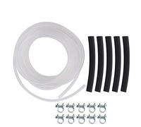 Tuyau D'huile de Conduite de Carburant, Tuyau de Carburant avec Clip 89031118 Accessoires en Plastique en Caoutchouc pour Chauffage Webasto/Eberspacher