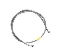 Tuyau d'huile de Frein Durite De Frein Hydraulique Tressée pour Moto, Raccord Banjo 10 Mm, Angle 28°, Longueur 400-2200 pour Kawasaki pour Y-AMAHA pour H-Onda(1100mm)