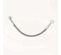 Tuyau d'huile de Frein Durite De Frein Tressée en Acier pour Motos M8 0°-28°, Route, Pit Bikes, Tout-Terrain, Accessoires Motocross, D'huile d'embrayage(30cm)