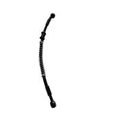 Tuyau d'Huile Frein Moto Tuyau Banjo Hydraulique De 8mm 100mm-2300mm Universel Pour Moto De Course Dirt Bike Ligne Tressée 0 ° À 28 ° Câble De Frein En Acier Tuyau d'embrayage(40cm)