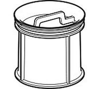 Tuyau d'immersion Geberit 50 mm, pour écoulement de receveur de douche Geberit 243570001 d90