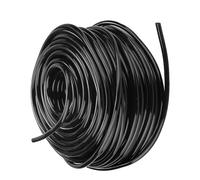 Tuyau d'irrigation 5/8 mm tube d'irrigation arrosage du tuyau d'arrosage des tuyaux à goutte à étoiles pour la serre par irrigione a goccia 8mm（1/4in） 100m（328ft）