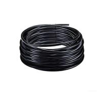 Tuyau d'irrigation goutte à goutte - 4-6 mm - Tube de distribution vierge pour ligne de trempage - Pour système d'arrosage agricole de jardin - Longueur : 50 m