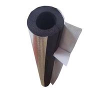 Tuyau d'isolation auto-adhésif en mousse pour protection contre le gel - Couvertures pré-fendues en polyéthylène - Idéal pour les unités AC et l'irrigation extérieure - Longueur 0,90/0,95 m (4 m x 15