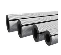 Tuyau d'isolation en Mousse Antigel, Auto-adhésif feuille d'aluminium Tube Conduites d'eau Chaude et Froide, Tuyaux isolant Résistant À L'humidité, Facile À Installer(ID27mmxT10mm)