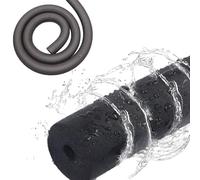 Tuyau D'isolation en Mousse, Isolant Tuyaux Antigel Extérieur, Manchon de Isolation Flexible pour Chauffage Sanitaire, Support de Poignée/Guitare, 9/15/20mm Wall(16mm ID x 15mm THK x 180cm)