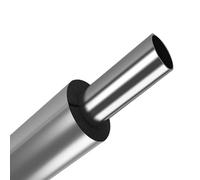 Tuyau d'isolation en Mousse Manchon Isolant Pré-Fendu 48 60 76 89 108 133 159 mm, Tube d'Isolation Autocollant pour Protection Hivernale des Tuyaux Extérieurs et Robinet(48mm x Wall 10mm)