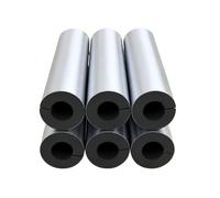 Tuyau d'isolation en Papier d'aluminium, 48mm 60mm 76mm 89mm 110mm 114mm Tube d'isolation en Mousse, Antigel et Isolation, Manchon d'isolation Fendu avec adhésif(30mm Wall X 43.0mm ID)