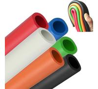 Tuyau D'isolation Pour Extérieures, Isolation Des Tuyaux En Mousse Épaisseur: 5 mm, Isolation Des Tuyaux De Chauffage Pour Équipements De Fitness, Tuyaux(Noir,ID 25mm*5mm*100cm)