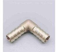 Tuyau DIY Outil 10pcs laiton tuyau Raccord de tuyau Raccord coude Equal Réduire 4 mm 6 mm Barb 8 mm 10 mm 16 mm tuyau souple cuivre adaptateur connecteur Barbed Coupler ( Size : 19mm 19mm Barb )