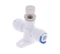 Tuyau d'osmose Inverse 1/4 Pouce, vanne de régulation de débit d'eau, régulateur de Vitesse