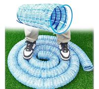 Tuyau drainage français souple, diam. 2, 3, 4, 6 pouces, perforé, longueurs 5,10,30,60,80,100,130,150 pieds, tube souterrain flexible(Dia-10cm(3.9in),L115ft/35m)