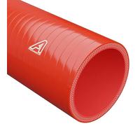 Tuyau droit universel en silicone rouge de 40 mm de diamètre intérieur pour radiateur Longueur 1 m