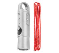 Tuyau d'urgence - tuyu de signal | Pipe de sauvetage | Tuyu de sauvetage Pipe de survie | Horbandal de randonnée à forte urgence Survival Gear ultra -light, phalange forte Randonnée Whistle avec lan