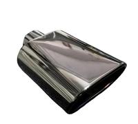 Tuyau Echappement Embouts De Silencieux D'échappement Voiture Carrés En Acier Inoxydable 2,36 Pouces Tuyau Tuyau De Queue D'ExtréMité(Noir)