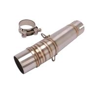 Tuyau Échappement Moto Moto 51MM Lien Central Tuyau Échappement Silencieux À Enfiler pour CBR250R CBR 250R 2011-2017