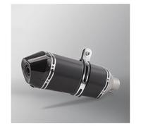 Tuyau Échappement Moto pour ZX6R ZX10 Z900 Z400 ZX 6R 10 Z 400 900 51mm Tuyau Échappement Silencieux Moto avec DB Killer(C 430MM)