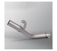 tuyau échappement moto Silencieux D'échappement Central Moto Pour Street Pour Triple 765 SR RS 2017-2024 Tube De Connexion 51 Mm(Titanium alloy)