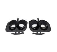 Tuyau Echappement Pour 911 2019-2024 Silencieux Amélioré Embouts De Tuyau D'échappement Quadruples À Double Sortie Tuyau De Queue D'ExtréMité(Noir)