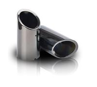 Tuyau Echappement Pour Audi A3 8P A4 B8 Q5 A1 2009 2010 2011 2012 2013 2014 2015 Accessoires De Voiture Style Silencieux D'échappement Embout Tuyaux Couvre(2pcs Black)