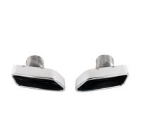 Tuyau Échappement Voiture Pour BMW Série 5 535 2010 2011 2012 2013 2014 2015 2016 2017 Modernisation Du Tuyau D'échappement Carré F10 F18 Avec Embout De Silencieux.(Tyle B)