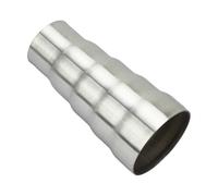 Tuyau Échappement Voiture Raccord Réducteur D'échappement Universel En Acier Inoxydable, 49/55/60/65/70 Mm, 1,93/2,16/2,36/2,56/2,75 Pouces