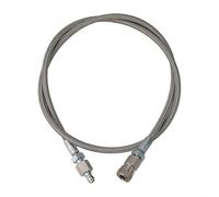 Tuyau en acier inoxydable 91,4 cm pour station de remplissage d'air HPA flexible et facile à connecter