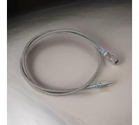 Tuyau en acier inoxydable de 4500 PSI pour charge HPA Tuyau de remplissage de 91,4 cm avec raccords à déconnexion rapide