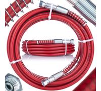 Tuyau en acier rouge de 10 m pour unité de peinture
