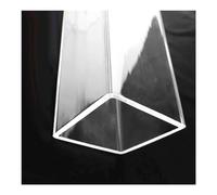 Tuyau en acrylique transparent, Tube carré en acrylique for système de refroidissement par eau d'aquarium plusieurs tailles(150x150x5mm)
