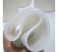 Tuyau en caoutchouc de silicone surdimensionné de 1 m d'épaisseur 1 mm D12-160 mm, grand tube intérieur de qualité industrielle ID*OD(90x92mm)
