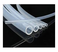 Tuyau en caoutchouc de silicone transparent 1 mètre, diamètre intérieur 0,5 2 3 4 6 7 8 9 10 mm, tube flexible qualité alimentaire, pièce(9x13)