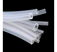 Tuyau en caoutchouc de silicone transparent de qualité alimentaire de 1 m OD6 7 8 9 10 11 12 13 14 mm Tube en silicone flexible(5 meters,ID 7mm x 10mm OD)