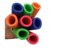 tuyau en caoutchouc d'éponge de titane, Foam Pipe Insulation 6mm-50mm ID 1m Multicolor For Handle Grip Support