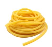 Tuyau En Caoutchouc Tube En Caoutchouc Latex Naturel 1~10M, ID .6 18mm OD 3.2 22mm, Bande De, Ceinture Tension(3.0 Meters,ID 2mm x OD 4mm)