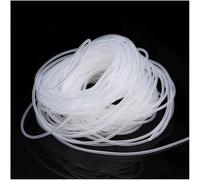 Tuyau en caoutchouc, tube plastique, de silicone 1 m Tube flexible transparent, for la fabrication du vin vinyle PVC(ID 5mm x 10mm OD)