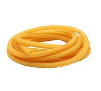 Tuyau en caoutchouc Tuyaux en caoutchouc Latex 1/3/5M, 1.6 2 3 4 5 6 7 9 10 12 14 17mm, Tube médical chirurgical élastique à haute résilience, fronde(Yellow,1 METER_ID 5MM X 8MM OD)