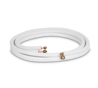 Tuyau en cuivre - liaison frigorifique 1/4" + 3/8" / 10 m avec écrous - découpé sur mesure - idéal pour unités 9000/12000 BTU - conseils d’installation professionnels pour chaque client
