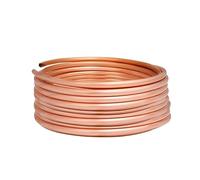 Tuyau en cuivre souple enroulé, Tube en cuivre de 1 m longueur et 0,8 mm d'épaisseur, disponible plusieurs diamètres extérieurs(Outside Diameter 8Mm)