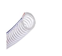 Tuyau en fil d'acier Transparent ID 10mm-40mm, plomberie PVC avec pompe à eau, Tube Flexible 1M 3 M(ID 28mm,3M)