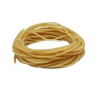 Tuyau en latex jaune naturel, 1 pièce - Tube élastique haute résilience for équipements de fitness et plomberie - Diamètre: 1,6 à 17mm(2M X 12mm X 17mm)