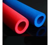 Tuyau en mousse flexible Convient pour les conduites d'eau, les conduits de climatisation, les tuyauteries industrielles et les matériaux d'isolation des tuyaux(Red,60mm*20mm*2m)