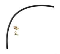 Tuyau en nylon pour compresseur d'air, tuyau de pompe à air sans huile, connecteur de pressostat de pression, accessoires de compresseur d'air de longueur 300 mm, connecteur de clapet anti-retour