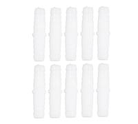 Tuyau en plastique Barb Raccord Durable Résistant À L'usure PE Pompe Silicone Tube Joint [Adaptateur] 10Pcs (Connexion directe de 9 à 9 mm)
